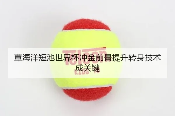 覃海洋短池世界杯冲金前景提升转身技术成关键